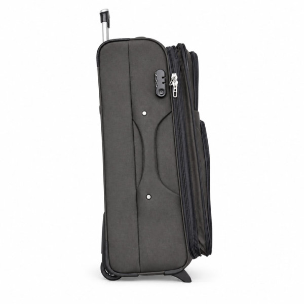 Текстилен куфар PERFECT++LINE 1709-2, 99 л, Сив