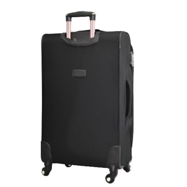 Голям текстилен куфар Perfect line 1709-4, 28", 89l, черен
