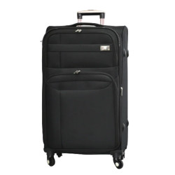 Голям текстилен куфар Perfect line 1709-4, 28", 89l, черен
