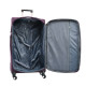 Голям текстилен куфар PERFECT LINE 1709-4, 89l , лилав