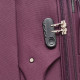 Голям текстилен куфар PERFECT LINE 1709-4, 89l , лилав