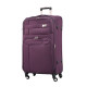 Голям текстилен куфар PERFECT LINE 1709-4, 89l , лилав
