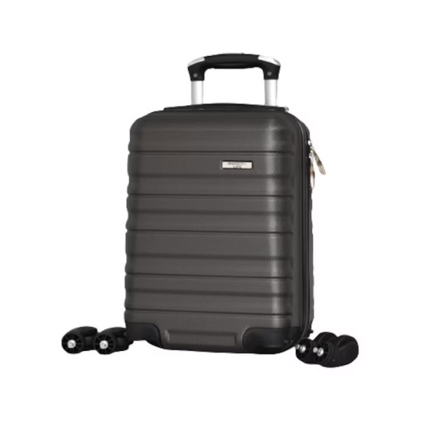 Куфар за ръчен багаж Perfect Line ABS 2027, 24л, Тъмносив