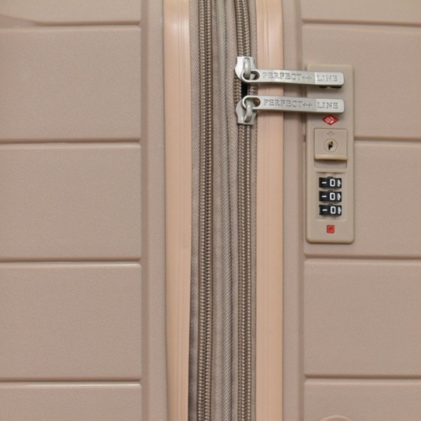 Куфар PERFECT LINE PP 88006, 24", 70 л, Бежов