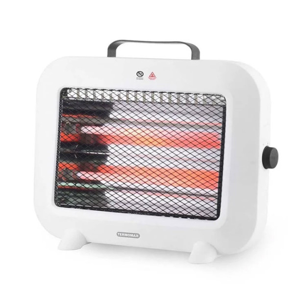 Кварцова печка Termomax TR8Q, 800W, Бяла