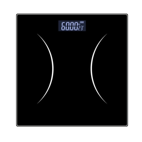 Електронен кантар Rosberg R51650G Черен 