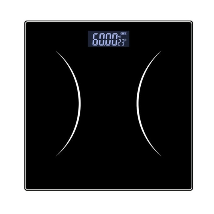 Електронен кантар Rosberg R51650G Черен 