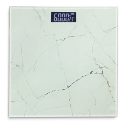 Кантар за тегло дигитален Rosberg R51650G, Бял мрамор 