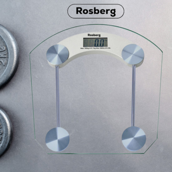 Дигитален кантар Rosberg R51650B 180кг