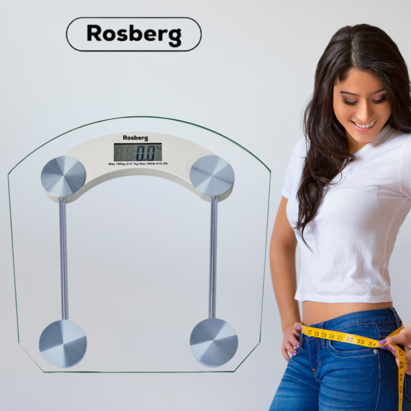 Дигитален кантар Rosberg R51650B 180кг