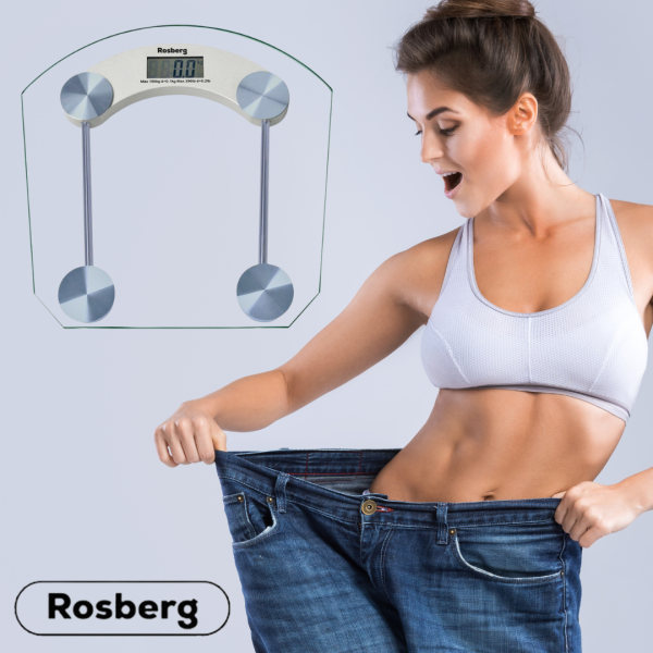 Дигитален кантар Rosberg R51650B 180кг