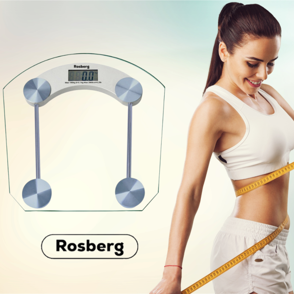Дигитален кантар Rosberg R51650B 180кг