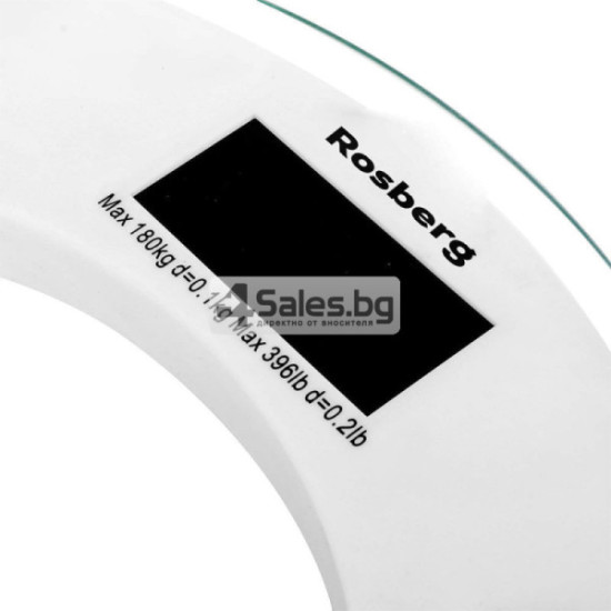 Дигитален кантар Rosberg R51650B 180кг