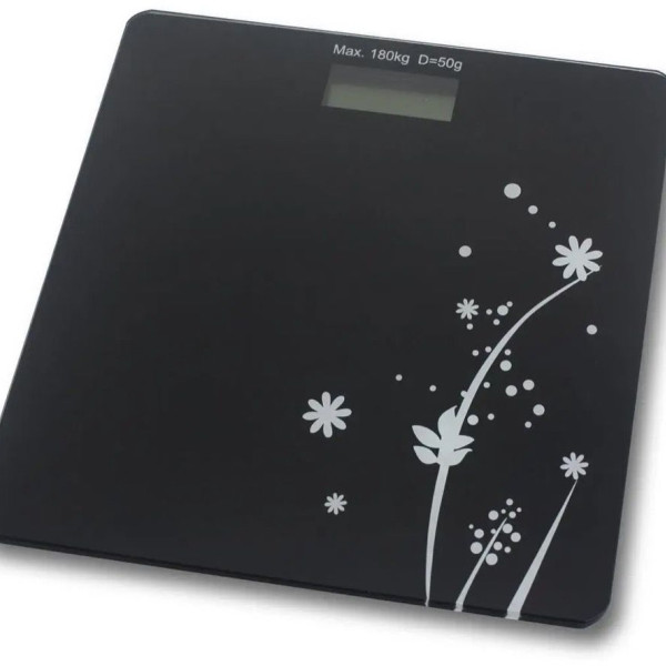 Кантар Rosberg R51650E, 180 кг Черен