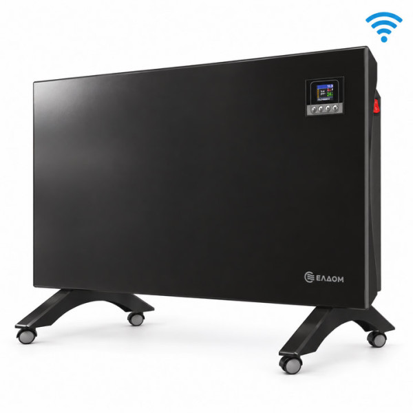 Конвектор ELDOM GALANT RH01F20W-B, Wi-Fi черен
