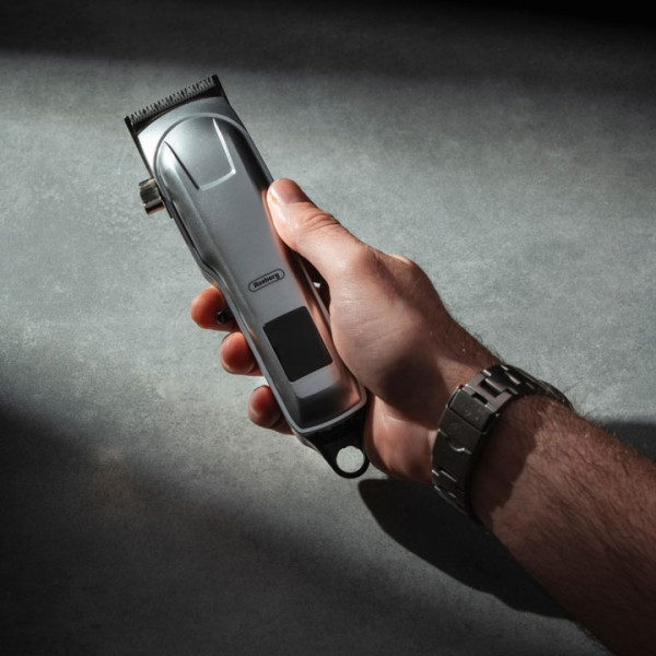 Безжична машинка за подстригване Rosberg R51810Q, Сребрист