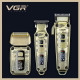 Машинка за подстригване VGR V-642, 3 в 1, Златиста