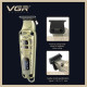Машинка за подстригване VGR V-642, 3 в 1, Златиста