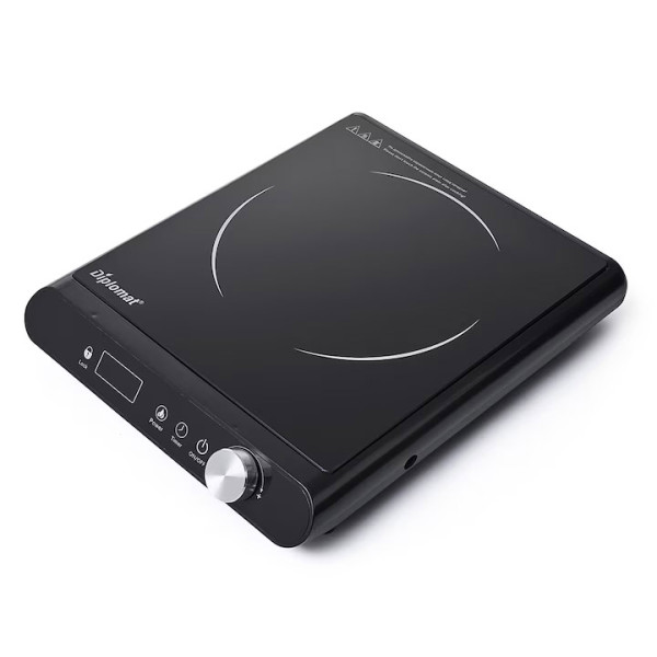 Котлон керамичен Diplomat DGC-B1822K, 2000W, LED дисплей, черен