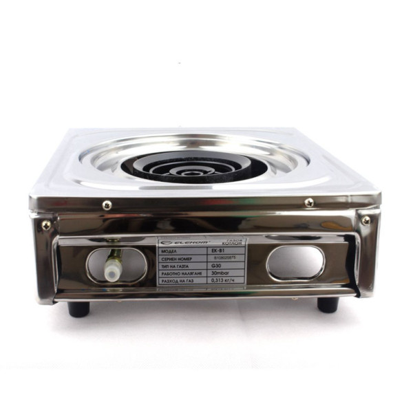 Единичен газов котлон ELEKOM В-1, Нисък разход, Стабилно иноксово тяло