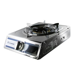 Единичен газов котлон ELEKOM В-1, Нисък разход, Стабилно иноксово тяло