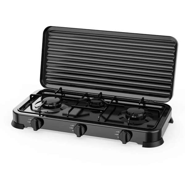 Газов котлон троен LAMARQUE LGS-3215BL, черен