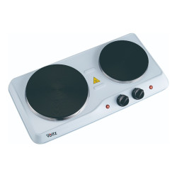 Двоен електрически котлон Oliver Voltz OV51445ND, Бял