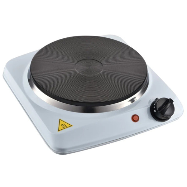 Електрически котлон Oliver Voltz OV51445N, Чугунена плоча,Бял