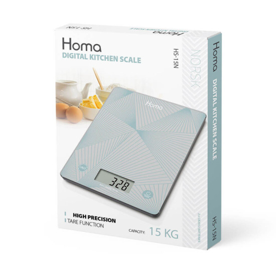 Кухненска везна HOMA HS-15N NORSK, 15 kg