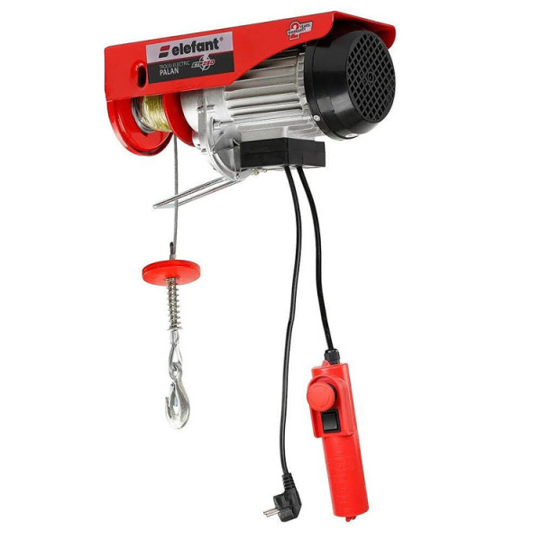 Електрическа лебедка (телфер)  ELEFANT ЕТР250, 540W, 250кг, 6-12 м повдигане