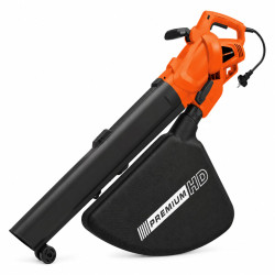 Електрически листосъбирач PREMIUM HD, 3000W, 270км/ч, 780м³/ч, 40L
