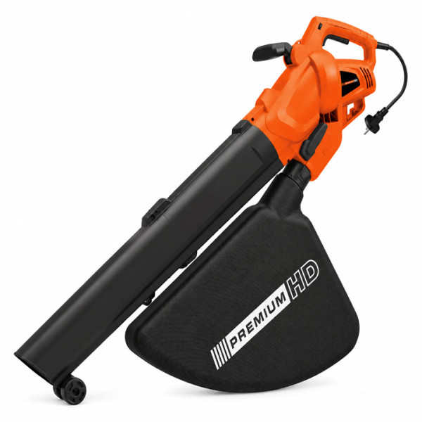 Електрически листосъбирач PREMIUM HD, 3000W, 270км/ч, 780м³/ч, 40L