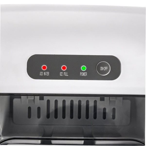 Ледогенератор LEXICAL LIM-6102, Резервоар за вода – 1.2 литра,Сребрист