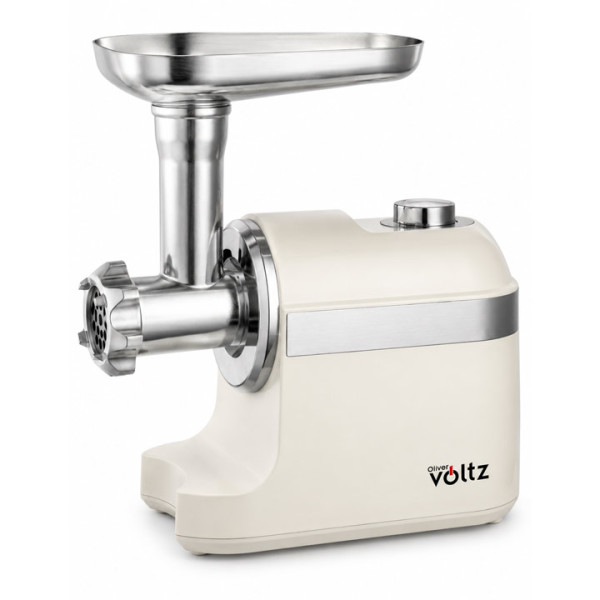 Месомелачка Oliver Voltz OV51991F, 1800W, Приставка за домати, Бял
