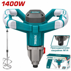 Миксер за строителни смеси TOTAL Industria TD614006, 1400W
