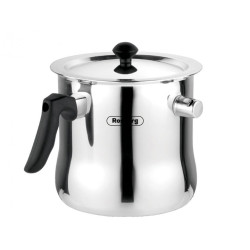 Млековарка Rosberg R51425A, 2.5л ,Свиреща при завиране, Инокс