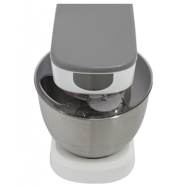 Миксер с мощност 700W. Вместимост на купата 3.5 литра. 6 нива на скорост.