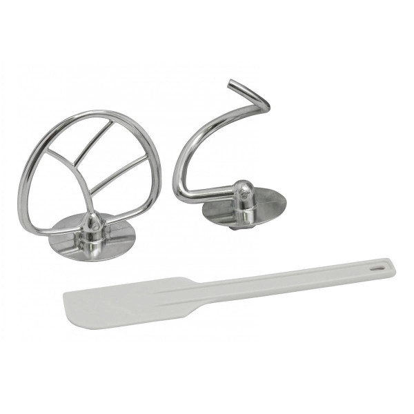 Миксер с мощност 700W. Вместимост на купата 3.5 литра. 6 нива на скорост.