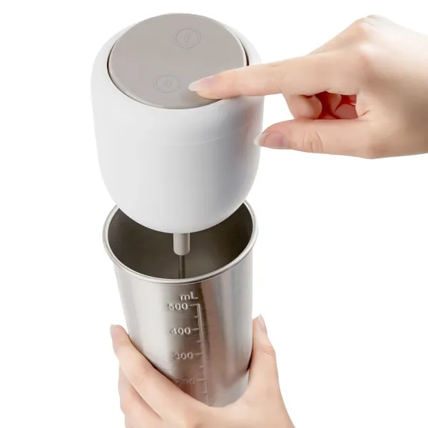 Фрапе миксер стоящ Muhler FMX-277S, Метална чаша