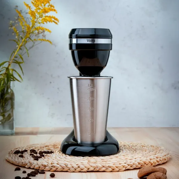 Миксер за фрапе Oliver Voltz OV51163E,450 мл, Черен