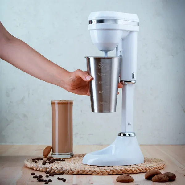 Миксер за фрапе Voltz OV51163E с мерителна чашка, Бял