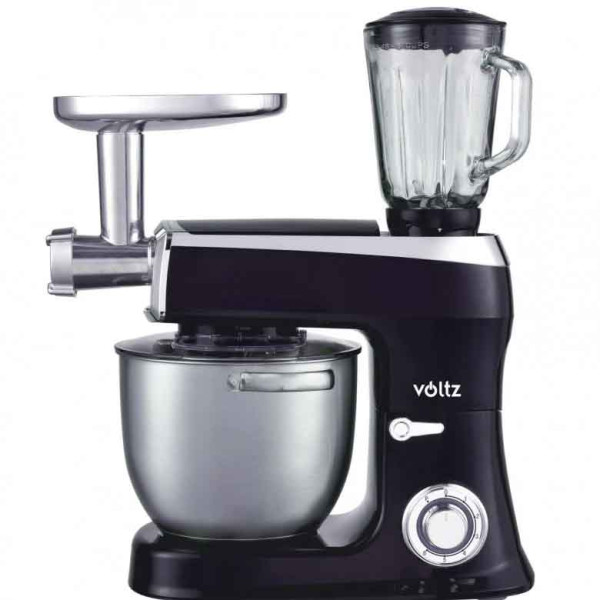Планетарен миксер Voltz V51115AS Kупа от инокс+блендер+месомелачка