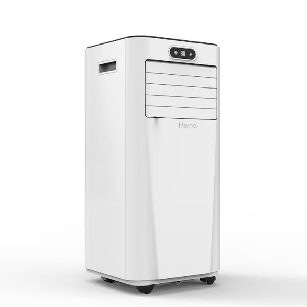 Мобилен климатик HOMA HPA-91C, Охлаждане - 9000BTU, Влагоуловител, Бял