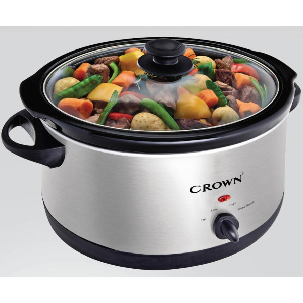 Мултикукър Crown SLC-7L, 6 l, Inox