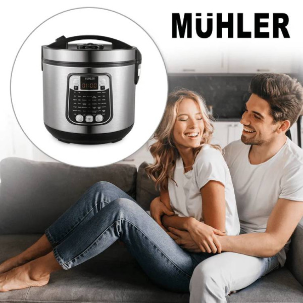 Мултикукър MUHLER MLC-5045, 930W, 5L, 45 програми