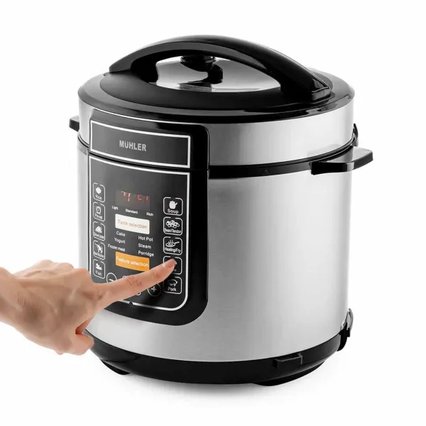 Електрически мултикукър под налягане Muhler MLC-6050P, 5л., Сив