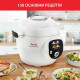 Мултикукър Tefal Cook4Me CY851130, 6 режима за готвене  с готвене под налягане, 150 рецепти, Капацитет 6 л, Бял