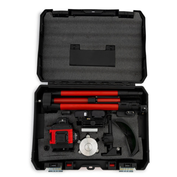 Лазарен нивелир Elefant E40T-DB-M, LED дисплей и тринога 