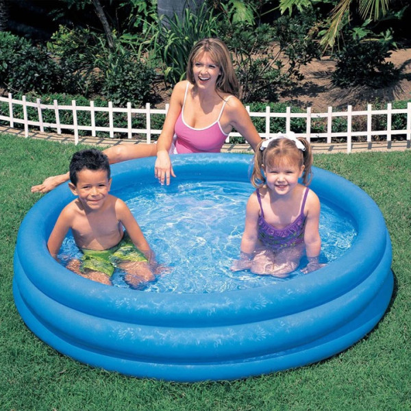 Детски надуваем басейн INTEX 58426 Crystal Blue 147 x 33см
