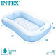 Детски надуваем правоъгълен басейн INTEX 166х100х25см